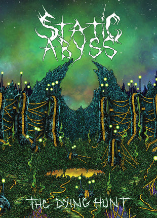 the album cover for Static Abyss - Dying Hunt