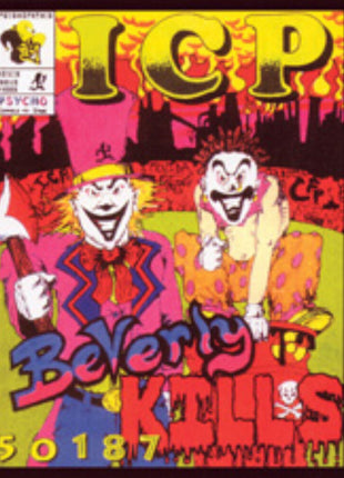 the album cover for Insane Clown Posse - Beverly Kills