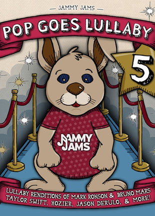 the album cover for Jammy Jams - Pop Goes Lullaby 5