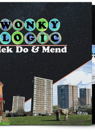 the album cover for Wonky Logic - Mek Do & Mend