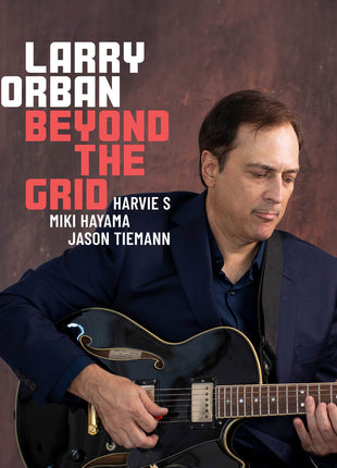 the album cover for Larry Corban - Beyond The Grid