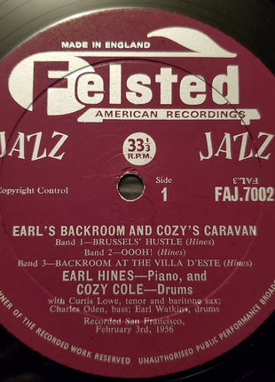 Cozy Cole : Cozy's Caravan (LP, Mono)