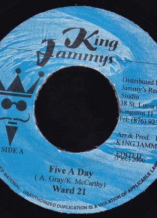 Ward 21 : Five A Day (7")