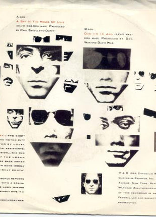 Was (Not Was) : Spy In The House Of Love (7", Promo)