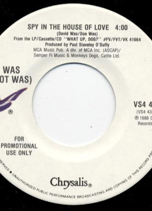 Was (Not Was) : Spy In The House Of Love (7", Promo)