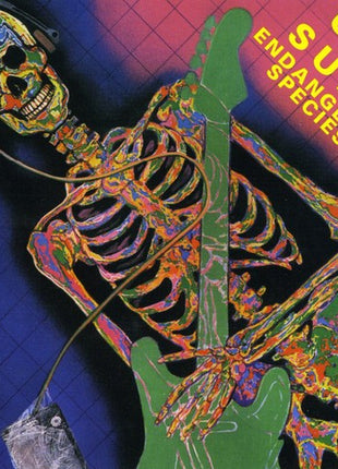 the album cover for Uk Subs - Endanged Species