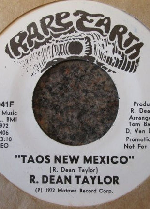 R. Dean Taylor : Taos New Mexico  (7", Mono, Promo)