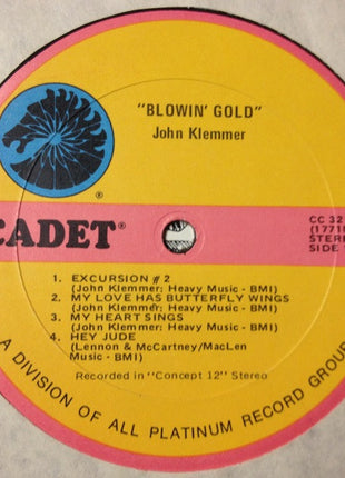 John Klemmer : Blowin' Gold (LP, Album, RE)