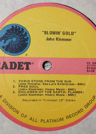 John Klemmer : Blowin' Gold (LP, Album, RE)