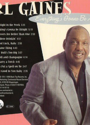 Earl Gaines : Everything's Gonna Be Alright (CD, Album)
