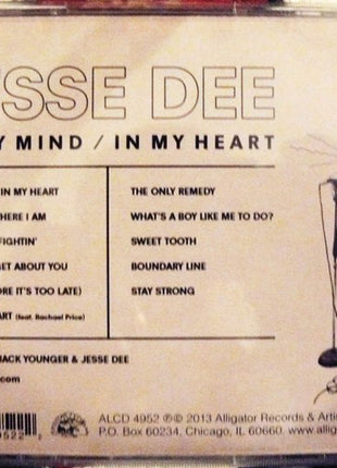 Jesse Dee : On My Mind / In My Heart (CD, Album)