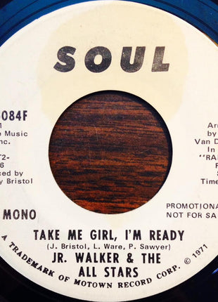 Jr. Walker & The All Stars* : Take Me Girl, I'm Ready (7", Promo)
