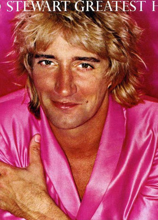 the album cover for Rod Stewart - Greatest Hits