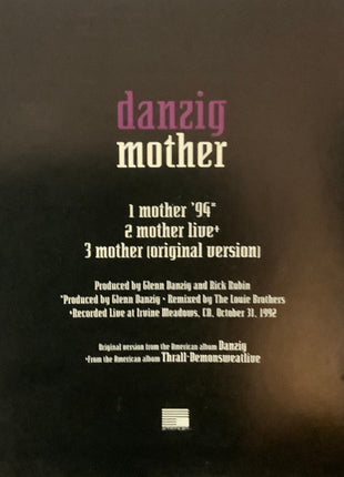 Danzig : Mother (CD, Single)