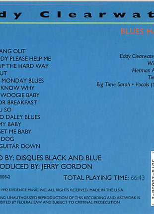 Eddy Clearwater : Blues Hang Out (CD, Album, RE)