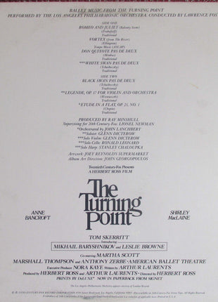The Los Angeles Philharmonic Orchestra* Conducted By Lawrence Foster : The Turning Point (Ballet Music From The Turning Point) (LP, Album)