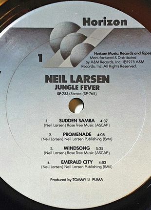 Neil Larsen : Jungle Fever (LP, Album, Promo)