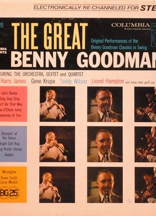 Benny Goodman : The Great Benny Goodman (LP, RE)