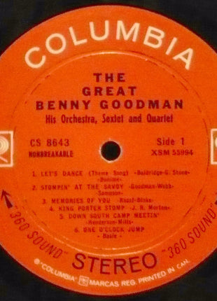 Benny Goodman : The Great Benny Goodman (LP, RE)