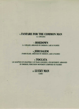 Emerson, Lake & Palmer : Classic Rock Featuring "Lucky Man" (CD, Comp)