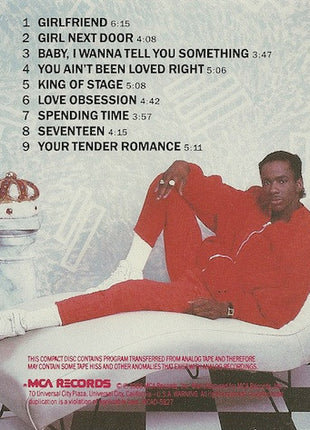 Bobby Brown : King Of Stage (CD, Album)