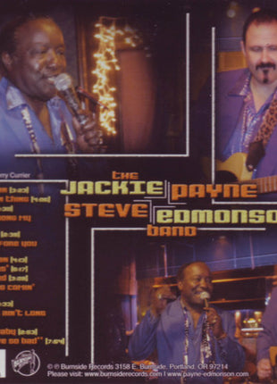 Jackie Payne Steve Edmonson Band : Partners In The Blues (CD, Album)