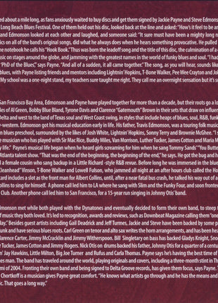 Jackie Payne Steve Edmonson Band : Overnight Sensation (CD, Album)