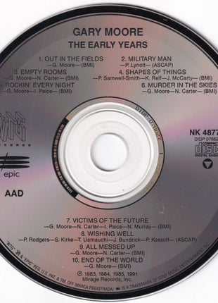 Gary Moore : The Early Years (CD, Comp)