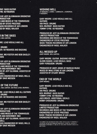 Gary Moore : The Early Years (CD, Comp)