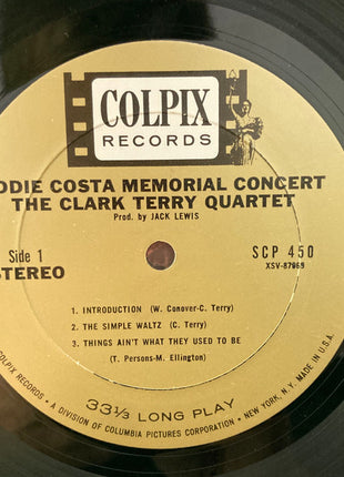 The Clark Terry Quartet* / The Coleman Hawkins Sextet* : Eddie Costa: Memorial Concert (LP, Album)