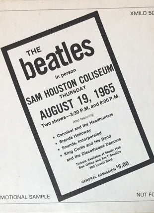 The Beatles : The Beatles In Person - Sam Houston Coliseum - Thurdsday August 19th, 1965 (7", EP, Mono)