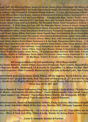 Jimmy Dillon : Rituals (CD, Album)