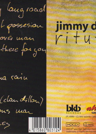 Jimmy Dillon : Rituals (CD, Album)