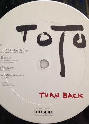 Toto : Turn Back (LP, Album, San)
