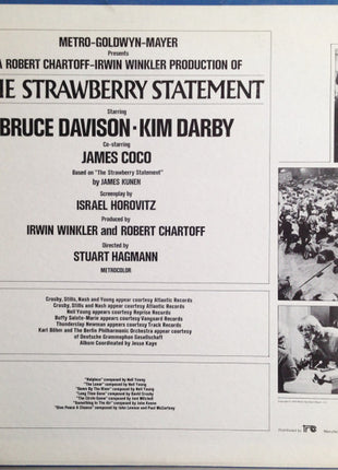 Various : The Strawberry Statement (2xLP, Album, Comp, Gat)