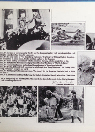 Various : The Strawberry Statement (2xLP, Album, Comp, Gat)