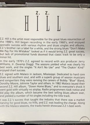 Z.Z. Hill : A Man Needs A Woman - Golden Legends Series (CD, Comp)