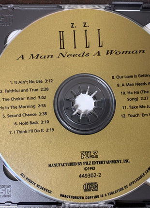 Z.Z. Hill : A Man Needs A Woman - Golden Legends Series (CD, Comp)