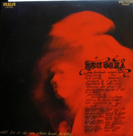 Hot Tuna : Hot Tuna (LP, Album, Hol)