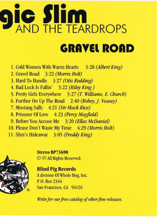 Magic Slim & The Teardrops : Gravel Road (CD, Album)