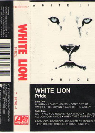 White Lion : Pride (Cass, Album, SR)