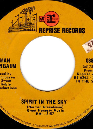 Norman Greenbaum : Spirit In The Sky (7", Single, Styrene, Ter)