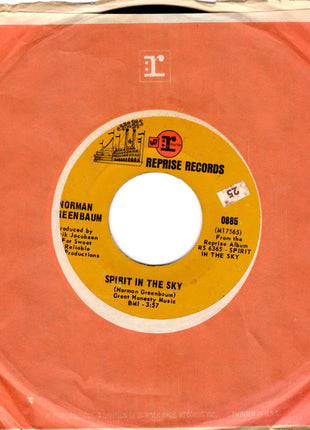 Norman Greenbaum : Spirit In The Sky (7", Single, Styrene, Ter)