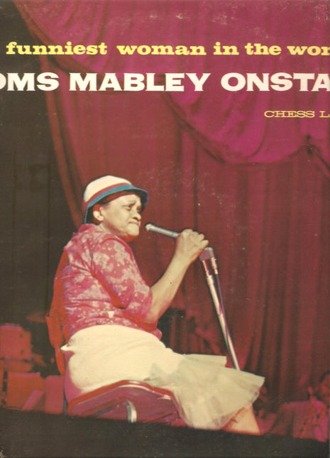 Moms Mabley : "The Funniest Woman In The World" Moms Mabley On Stage  (LP, Mono, RE)