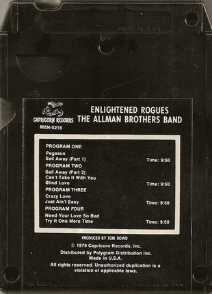 The Allman Brothers Band : Enlightened Rogues (8-Trk, Album)