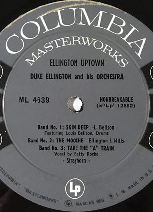 Duke Ellington And His Orchestra : Ellington Uptown (LP, Album, Mono, RP, Bri)