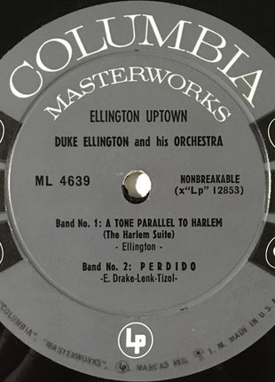 Duke Ellington And His Orchestra : Ellington Uptown (LP, Album, Mono, RP, Bri)