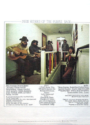 New Riders Of The Purple Sage : New Riders Of The Purple Sage (LP, Album, Pit)