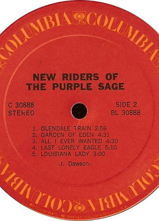 New Riders Of The Purple Sage : New Riders Of The Purple Sage (LP, Album, Pit)