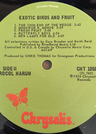 Procol Harum : Exotic Birds And Fruit (LP, Album, Ter)